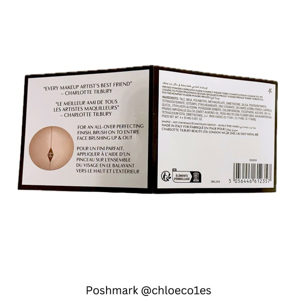❤️3/$10 Charlotte Tilbury Airbrush Flawless Finish Powder sample - Picture 4 of 4